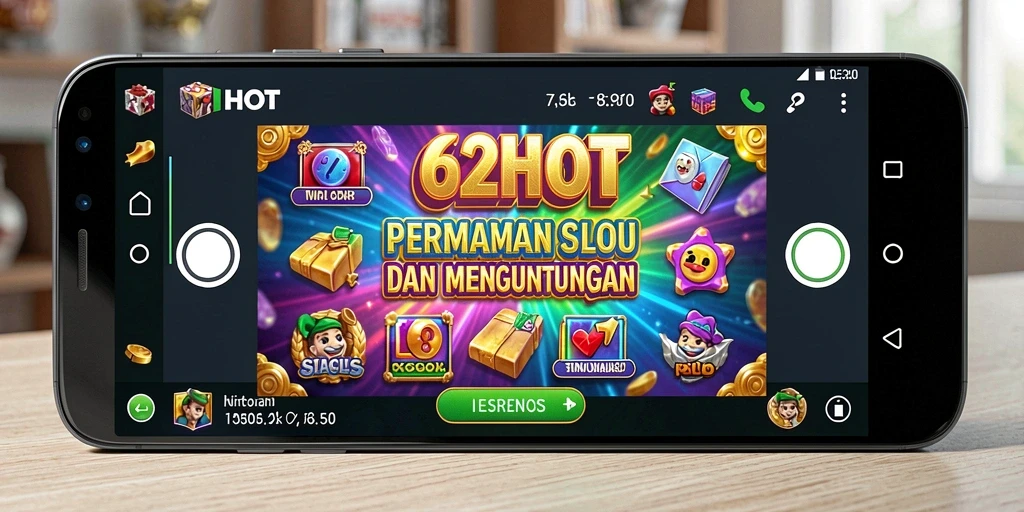 Tampilan permainan slot yang seru di 62HOT.