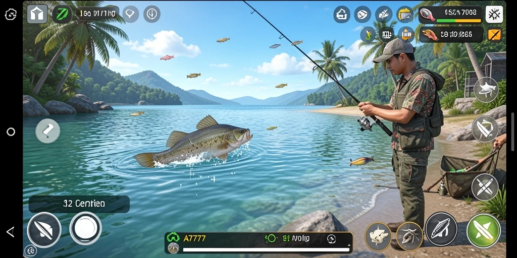 Tangkapan ikan yang memukau dalam gameplay A7777.