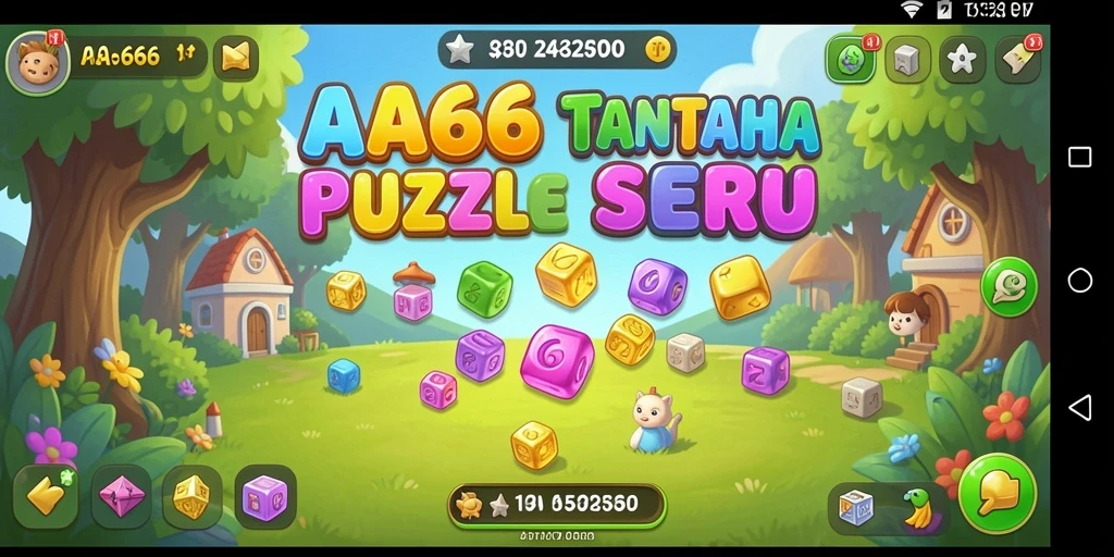 Screenshot menunjukkan gameplay seru yang menguji kecerdasan pengguna.