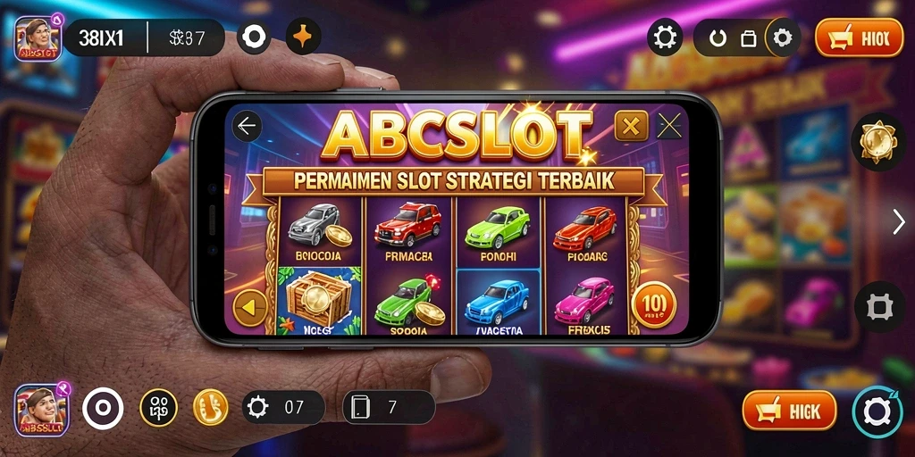 Tampilan gameplay menarik dan penuh warna pada ABCSLOT.
