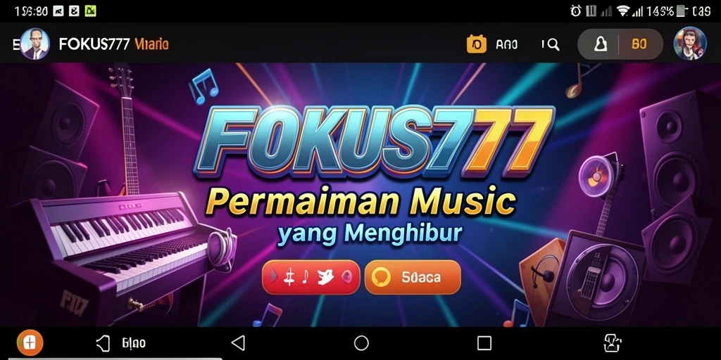 Tampilan gameplay FOKUS777 yang menarik dan penuh warna.