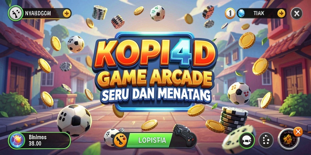 Tampilan gameplay seru dan penuh aksi dari KOPI4D.
