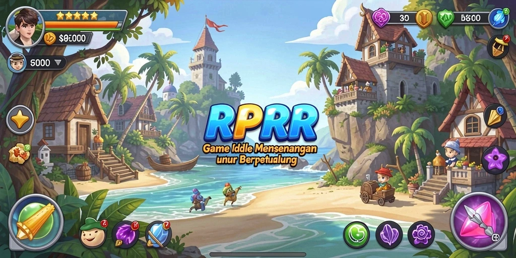 Menampilkan gameplay RPRR yang seru dan interaktif.