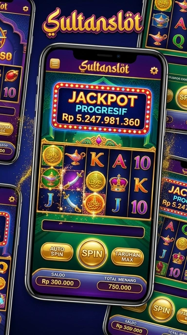 Antarmuka pengguna yang intuitif di sultanslot memudahkan navigasi.