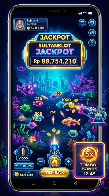 Aplikasi sultanslot dengan berbagai pilihan permainan slot online.